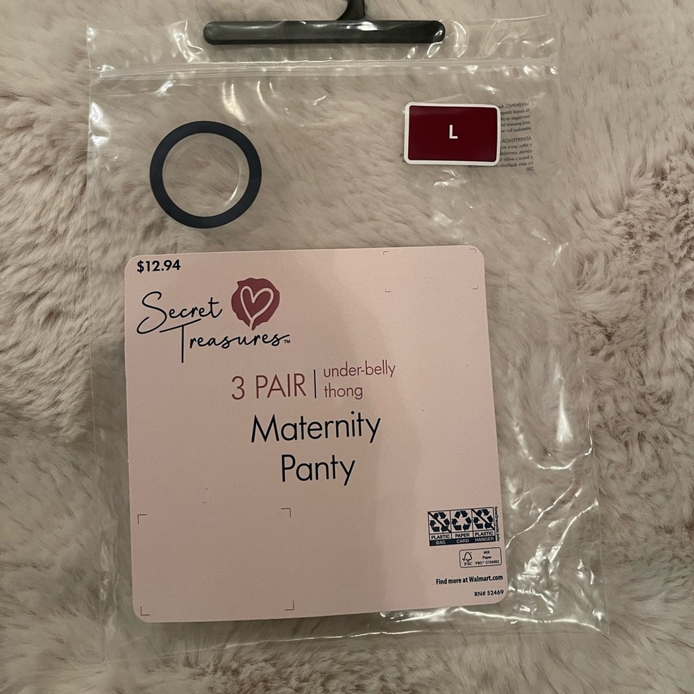 Maternity Thongs 3 Pack
